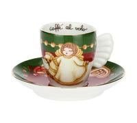 THUN - Tasse à expresso Special Edition en porcelaine, 100 ml, collection Surprises de Noël