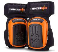 Thunderbolt Genouillère Travail, Genouillères Professionnelles de Coussin de Gel - Genouillere Travaux Bricolage Sol - Protection Genoux Travail Jardinage - Genouillère Carreleur - Knee Pads
