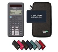 TI-30X Prio MathPrint avec Housse de Protection WYNGS incluse Gris Foncé - Calculatrice Scientifique - Pack de Base