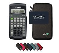 TI-30Xa avec Housse de Protection WYNGS incluse Gris Foncé - Calculatrice Scientifique - Pack de Base