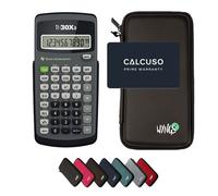 TI-30Xa avec Housse de Protection WYNGS incluse Noir - Calculatrice Scientifique - Pack de Base