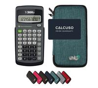 TI-30Xa avec Housse de Protection WYNGS incluse Turquoise - Calculatrice Scientifique - Pack de Base