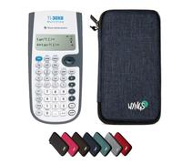 TI-30XB MultiView avec Housse de Protection WYNGS Incluse Bleu - Calculatrice Scientifique - Pack de Base