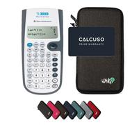 TI-30XB MultiView avec Housse de Protection WYNGS incluse Gris Foncé - Calculatrice Scientifique - Pack de Base