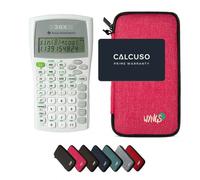TI-30XIIB avec Housse de Protection WYNGS incluse Rose - Calculatrice Scientifique - Pack de Base
