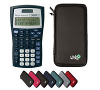 TI-30XIIS avec Housse de Protection WYNGS incluse Noir - Calculatrice Scientifique - Pack de Base