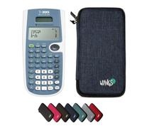 TI-30XS MultiView avec Housse de Protection WYNGS Incluse Bleu - Calculatrice Scientifique - Pack de Base