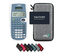 TI-30XS MultiView avec Housse de Protection WYNGS incluse Gris Clair - Calculatrice Scientifique - Pack de Base