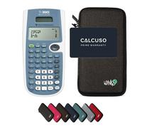TI-30XS MultiView avec Housse de Protection WYNGS incluse Gris Foncé - Calculatrice Scientifique - Pack de Base