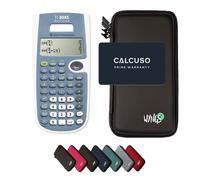 TI-30XS MultiView avec Housse de Protection WYNGS incluse Noir - Calculatrice Scientifique - Pack de Base