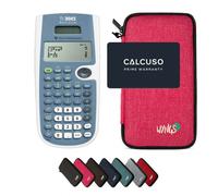 TI-30XS MultiView avec Housse de Protection WYNGS incluse Rose - Calculatrice Scientifique - Pack de Base