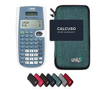 TI-30XS MultiView avec Housse de Protection WYNGS incluse Turquoise - Calculatrice Scientifique - Pack de Base