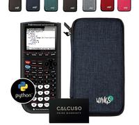 TI-82 Advanced Edition Python avec Housse de Protection WYNGS incluse Bleu - Calculatrice Graphique - Pack de Base