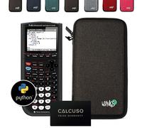 TI-82 Advanced Edition Python avec Housse de Protection WYNGS incluse Gris Foncé - Calculatrice Graphique - Pack de Base