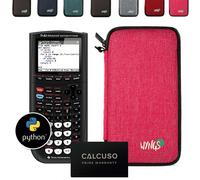 TI-82 Advanced Edition Python avec Housse de Protection WYNGS incluse Rose - Calculatrice Graphique - Pack de Base