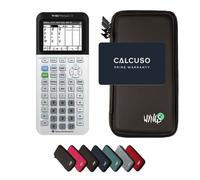 TI-83 Premium CE avec Housse de Protection WYNGS incluse Noir - Calculatrice Graphique - Pack de Base