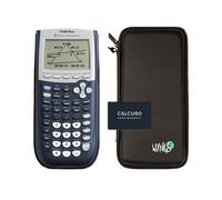 TI-84 Plus avec Housse de Protection WYNGS incluse Noir - Calculatrice Graphique - Pack de Base