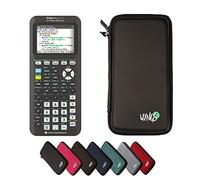 TI-84 Plus Ce -T Python Edition avec Housse de Protection WYNGS incluse Noir - Calculatrice Graphique - Pack de Base