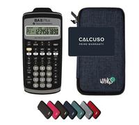 TI-BA II Plus avec Housse de Protection WYNGS incluse Bleu - Calculatrice Financière - Pack de Base