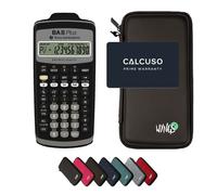 TI-BA II Plus avec Housse de Protection WYNGS incluse Noir - Calculatrice Financière - Pack de Base