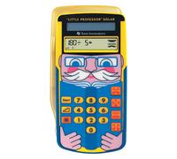 Texas Instruments Calculatrice Little Professor solaire 8 chiffres multicolore