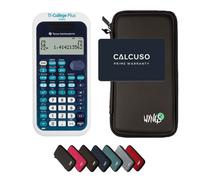 TI-Collège Plus Solaire avec Housse de Protection WYNGS incluse Noir - Calculatrice Scientifique - Pack de Base