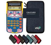 TI-Little Professor avec Housse de Protection WYNGS incluse Bleu - Entraîneur de Calcul Interactif - Pack de Base