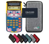 TI-Little Professor avec Housse de Protection WYNGS incluse Gris Clair - Entraîneur de Calcul Interactif - Pack de Base