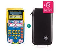 TI-Little Professor avec Housse de Protection WYNGS incluse Noir - Entraîneur de Calcul Interactif - Pack de Base