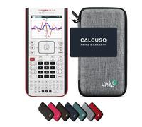 TI-Nspire CX II-T avec Housse de Protection WYNGS incluse Gris Clair - Calculatrice Graphique - Pack de Base