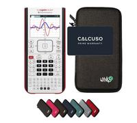 TI-Nspire CX II-T avec Housse de Protection WYNGS incluse Gris Foncé - Calculatrice Graphique - Pack de Base