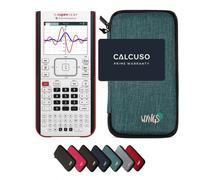 TI-Nspire CX II-T avec Housse de Protection WYNGS incluse Turquoise - Calculatrice Graphique - Pack de Base