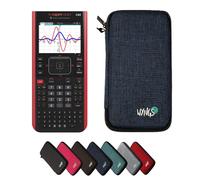 TI-Nspire CX II-T CAS avec Housse de Protection WYNGS incluse Bleu - Calculatrice Graphique - Pack de Base
