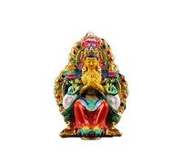 Tianguan Statuette de Bouddha Maitreya Peint à la Main Petit Bouddha de Poche Maitreya