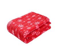 TianWlio Couverture de Noël Couverture Personnalisée Motifs de Noël Imprimé Plaid Décorations Doux Confortable Canapé Patchwork Couvertures Classique Jeté de Noël pour Lit Canapé (E, A)