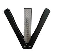 Tianyis Affûteur Diamanté, Aiguiseur Double Face de Couteau, Pierre à Aiguiser en Diamant, Format de Poche Pliable 400/600 Grain, L'Outil D'Affûtage Pliante Pour la Cuisine de Camping en Extérieur