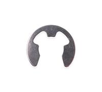 Tiardey 400 pcs E-Clip Circlips Snap Set Acier Inoxydable 13 Taille Retenue Snap Anneau d'Ouverture Circlip avec Bo?te en Plastique (1.5-15mm)