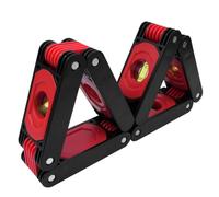 Tiardey Niveau pliable multifonctionnel, outil de mesure multi-angle pour le travail du bois de 28,3 pouces avec 4 bulles de niveau faciles à lire, mise à niveau de précision 45°/90°/180°