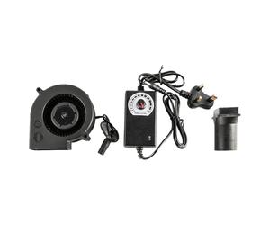 Tiardey Ventilateur Radial 240v Ventilateur Radial réglable AC avec contrôleur de Vitesse Ventilateur soufflant 97mm Turbines Souffleur pour appareils électroménagers