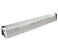 Tibelec 330030 Réglette de Salle de Bain à Economie d'Energie Plastique/Métal 59 cm