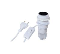Tibelec Kit adaptateur bouteille E14 blanc