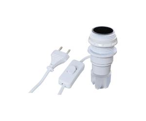 Tibelec Kit adaptateur bouteille E14 blanc