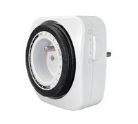 TIBELEC Programmateur Tempo pour Appareils Electriques 48 Programmes pour Aquariophilies - Blanc 562220