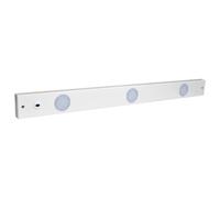 TIBELEC Réglette LED Blanc 10W, 935 lumens, 4000K, interrupteur infrarouge, bornier connexion intégré, garantie 5 ans