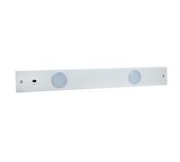 TIBELEC Réglette LED Blanc 7W, 600 lumens, 4000K, interrupteur infrarouge, bornier connexion intégré, garantie 5 ans