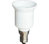 TIBELEC Transformateur de douille e14 en e27 tibelec, blanc 60 w G