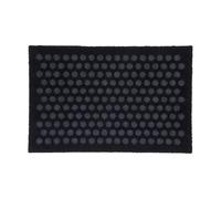 tica copenhagen Paillasson Dots Black. 40x60 cm
