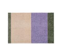 tica copenhagen Stripes paillasson horizontal Lilac-ivory-green. 40x60 cm