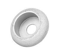 TICFOX 7.3 cm meule diamantée brasée roue Abrasive Rome pour pierre marbre céramique (Meule romaine 3.0)