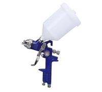Ticfox Pistolet de Pulvérisation à Alimentation par gravité, Kit de Pistolet de Pulvérisation Professionnel HVLP de 2 Mm, Pistolets à Peinture Automobile avec Buse, Tasse de Peint